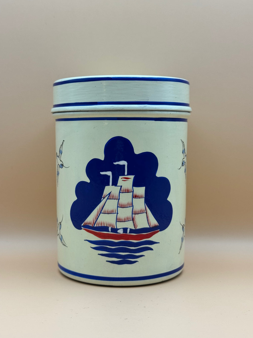 Boite à thé bateau