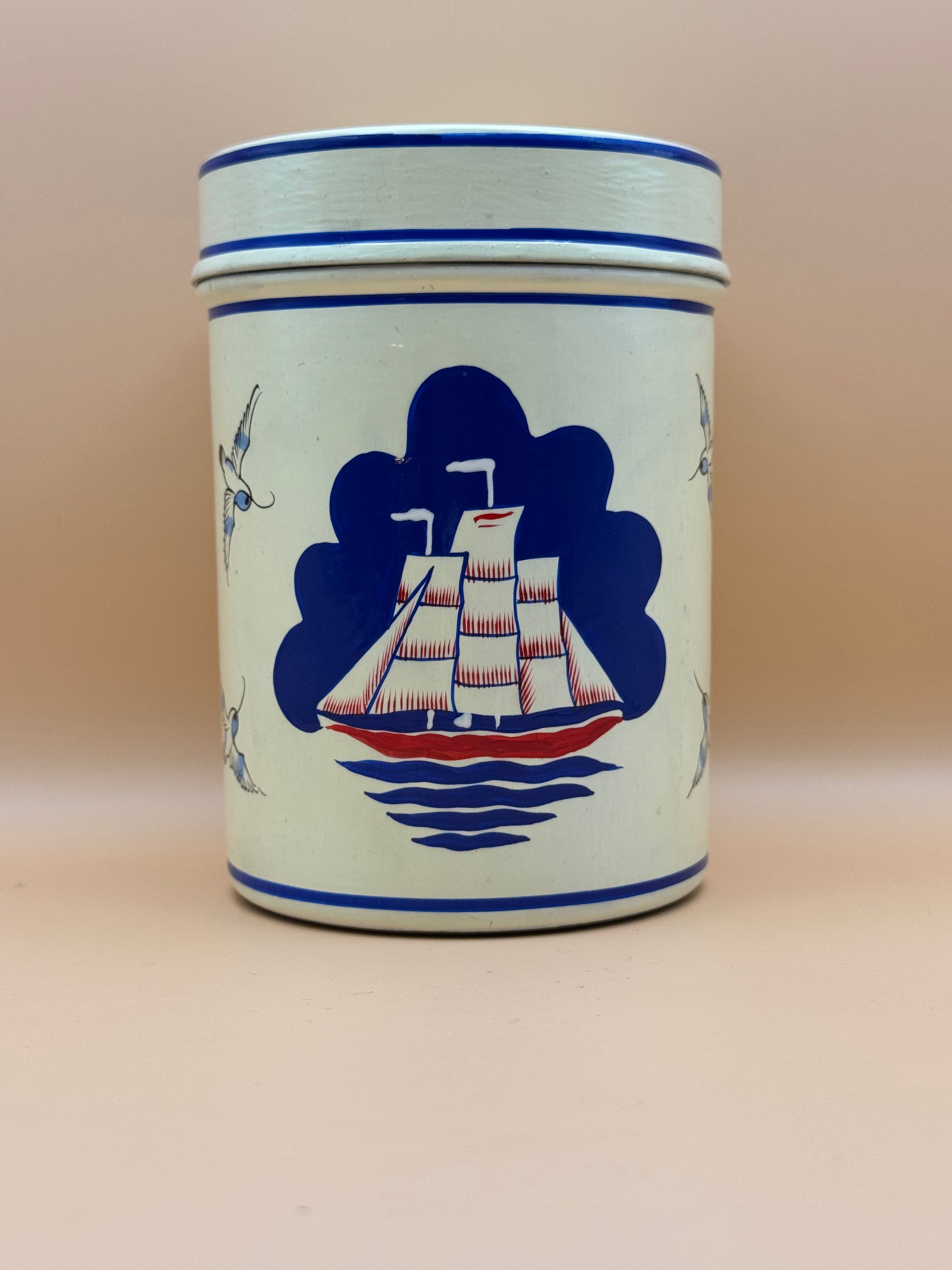 Boite à thé bateau