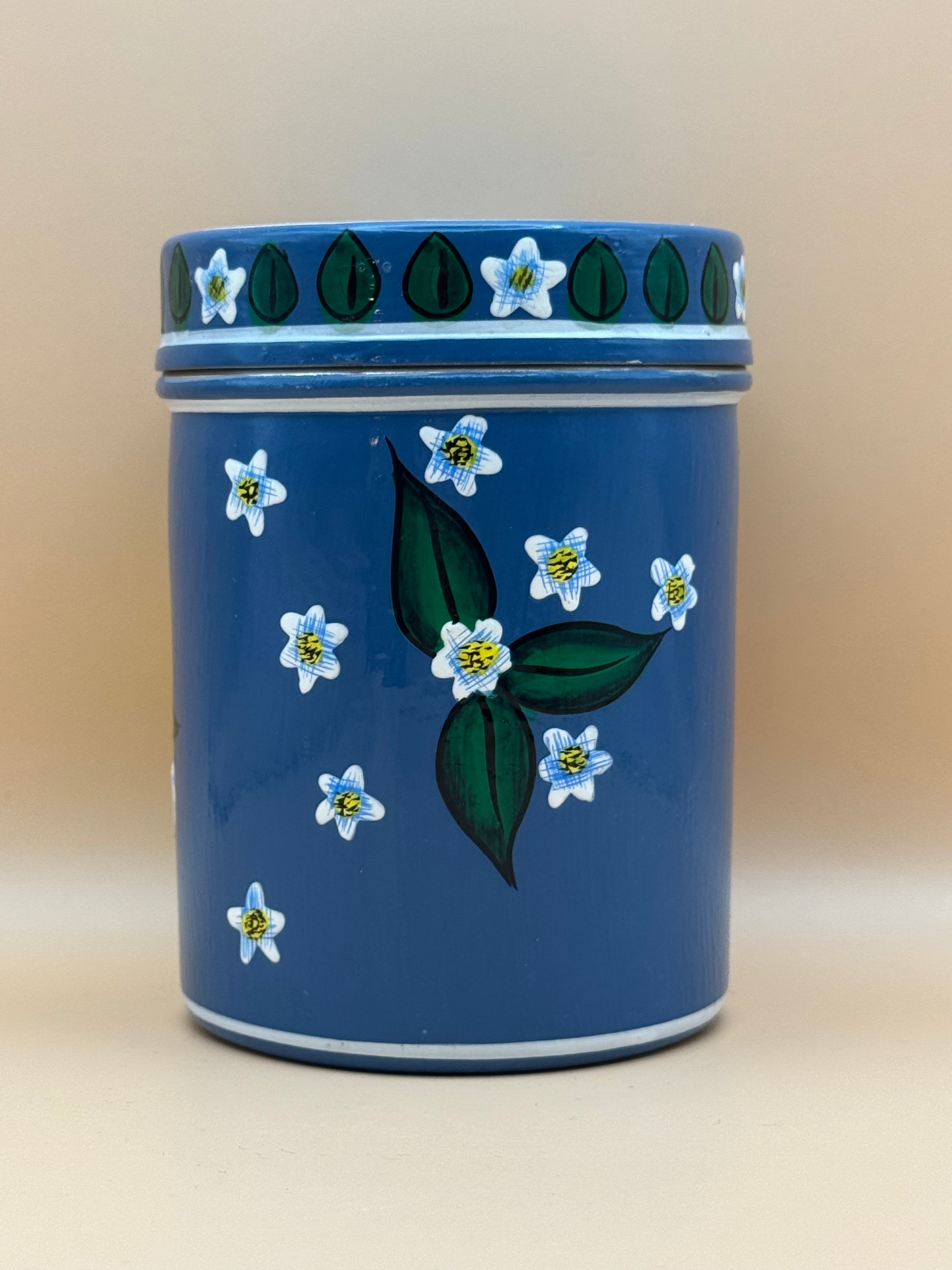 Boite à thé le sud bleu