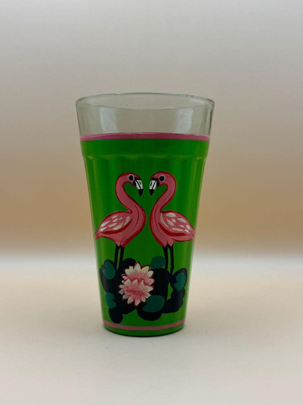 Verre green flamingo