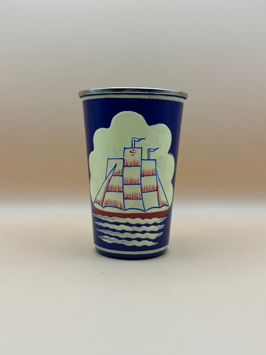 Gobelet la mer bleu