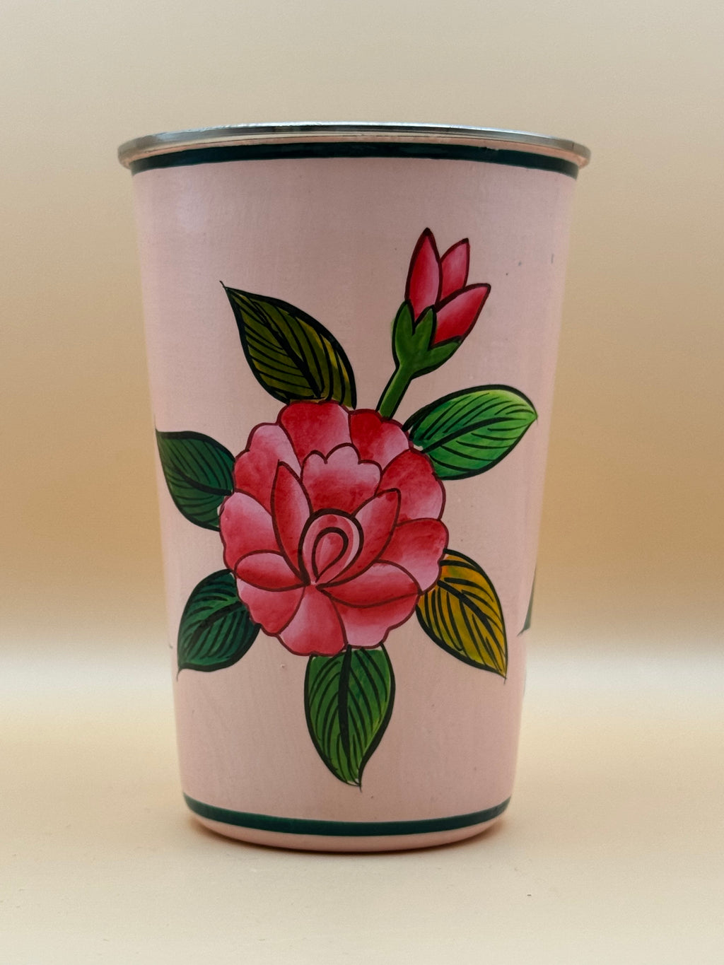 Gobelet inséparable rose